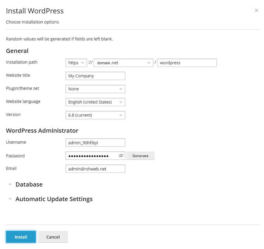 cPanel